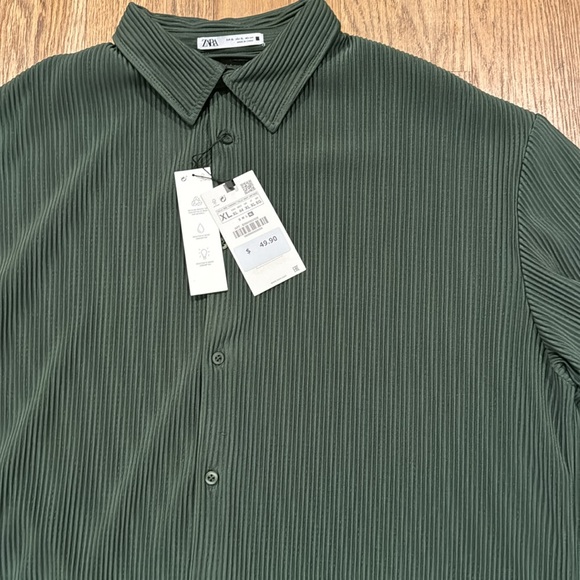 Zara Oversized Shirt XL NWT - Picture 3 of 3